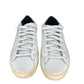 P448 White Leather John Low-Top Sneakers Size 39