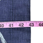 LAFAYETTE 148 NEW YORK Blue Denim Floral Trench Coat Size M