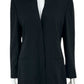ESCADA Black Pure Wool Dress Jacket Size M