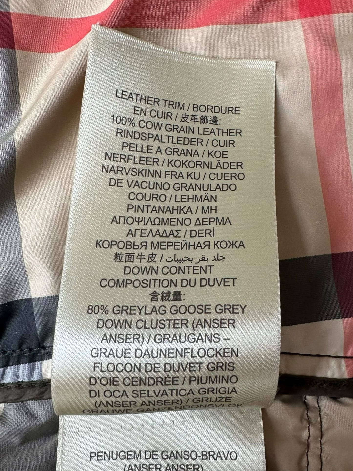 burberry Vest Size S