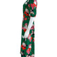 VINCE CAMUTO NWT Green Floral Pebble Crepe Mini Dress Size 6