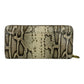 COACH Python Snakeskin Continental Wallet