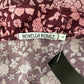 Novella Royale Maroon Floral Print Top Size S