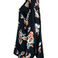 Vince 100% Silk Black Floral Button-Down Size 3X