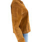 John Paul Richard Brown Suede Jacket Size L