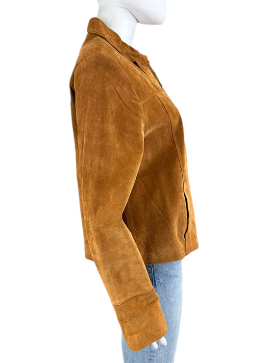 John Paul Richard Brown Suede Jacket Size L