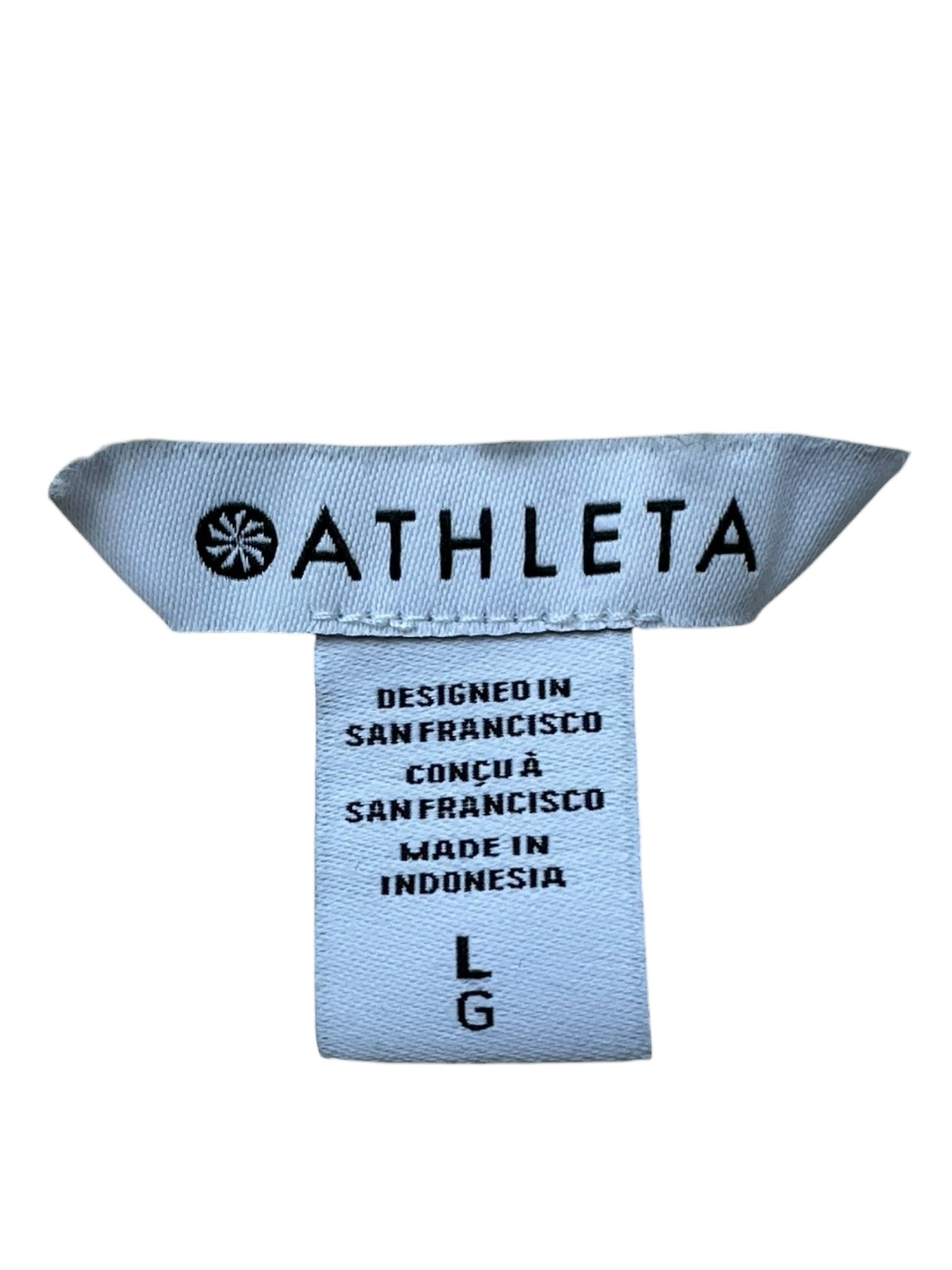 ATHLETA Cream Teddy Bear Vest Size L