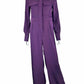 BANANA REPUBLIC NWT Pinot Noir Wide-Leg Jumpsuit Size 6