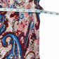 Soft Surroundings Rose Paisley Maxi Dress Size S