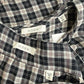 DOEN Black Gingham Check Skirt Set Size XS/S