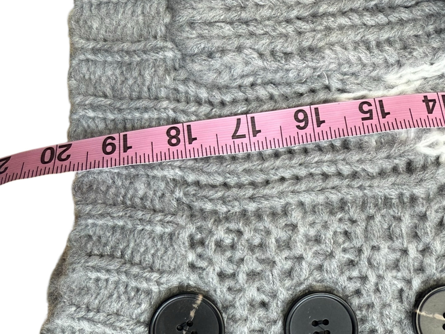 JOHN + JENN NWT Gray Brady Sweater Cardigan Size XS