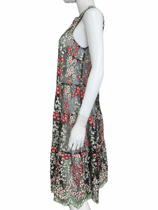 Erin Fetherston Embroidered Cocktail Dress Size 10