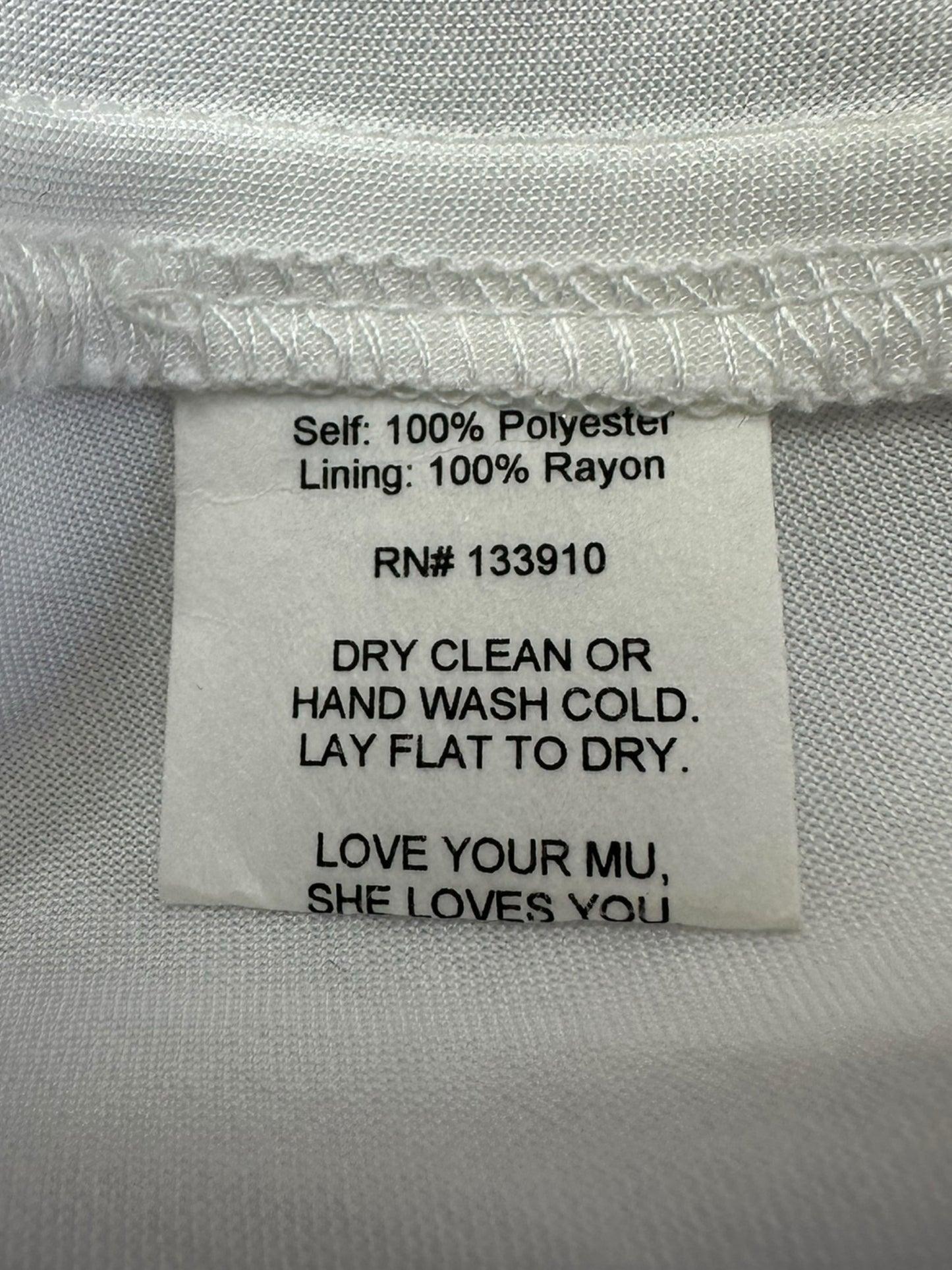 SHOW ME YOUR MUMU White Casual Dress Size S