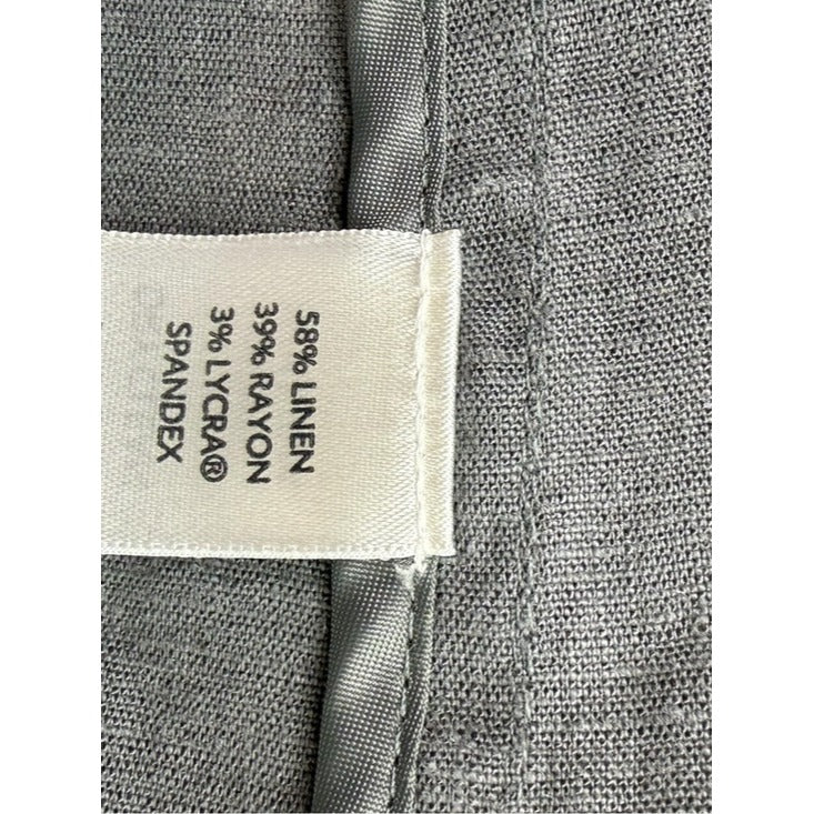 J. Jill Gray Linen Blend Blazer Size 2X