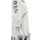 Mahila NWT White Embroidered Felicity Dress Size M