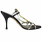 DOLCE & GABBANA Leather Sandal Pumps Size 38