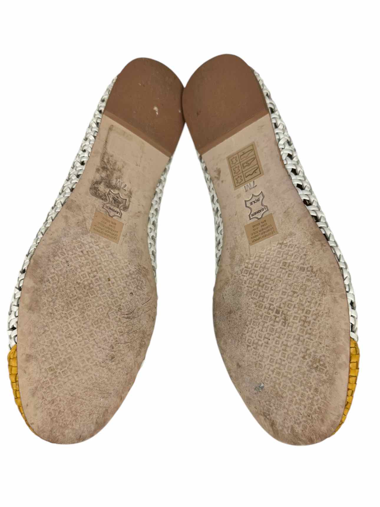 Tory Burch Chelsea Woven Ballet Flats Size 7