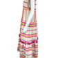 Saylor Yellow and Pink Casual Dress Size S Tall
