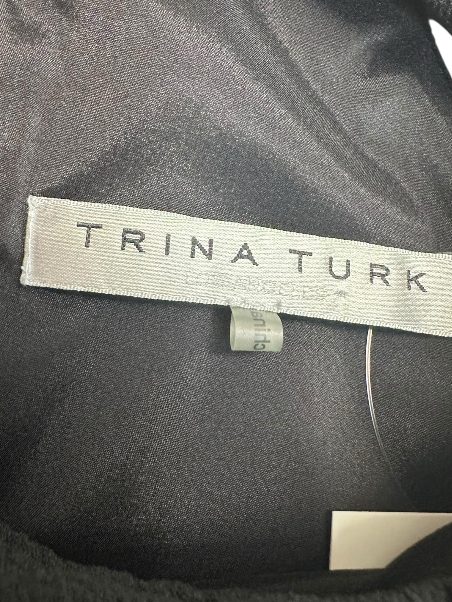 TRINA TURK Black Mini Dress Size 4