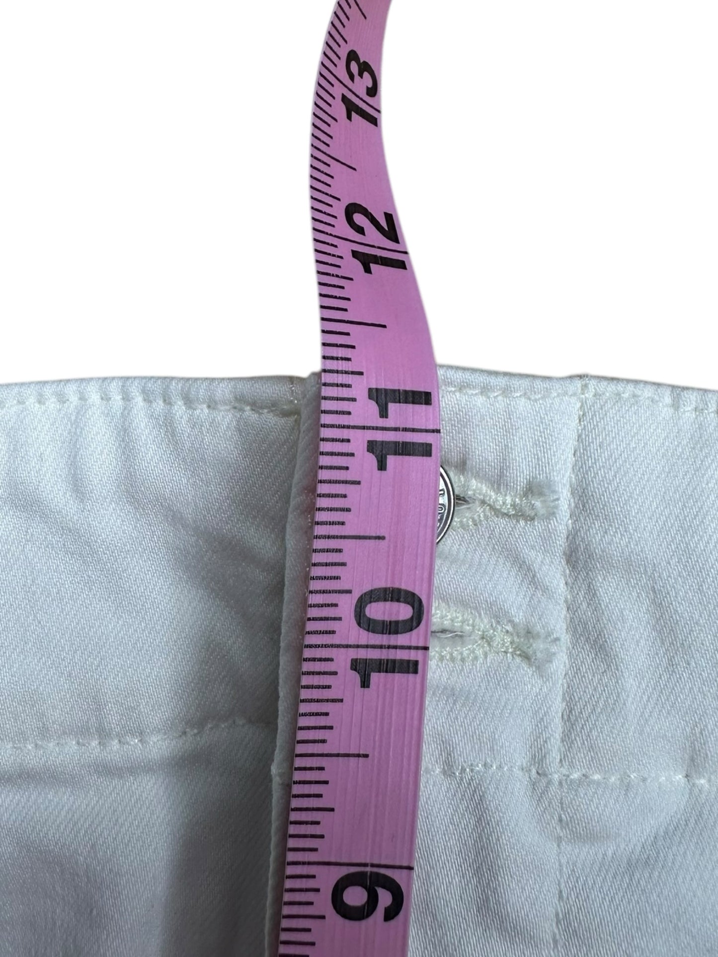 PAIGE White Wide Leg Jean Size 27