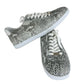 PAIGE Snakeskin AMY Lace-up Sneaker Size 8