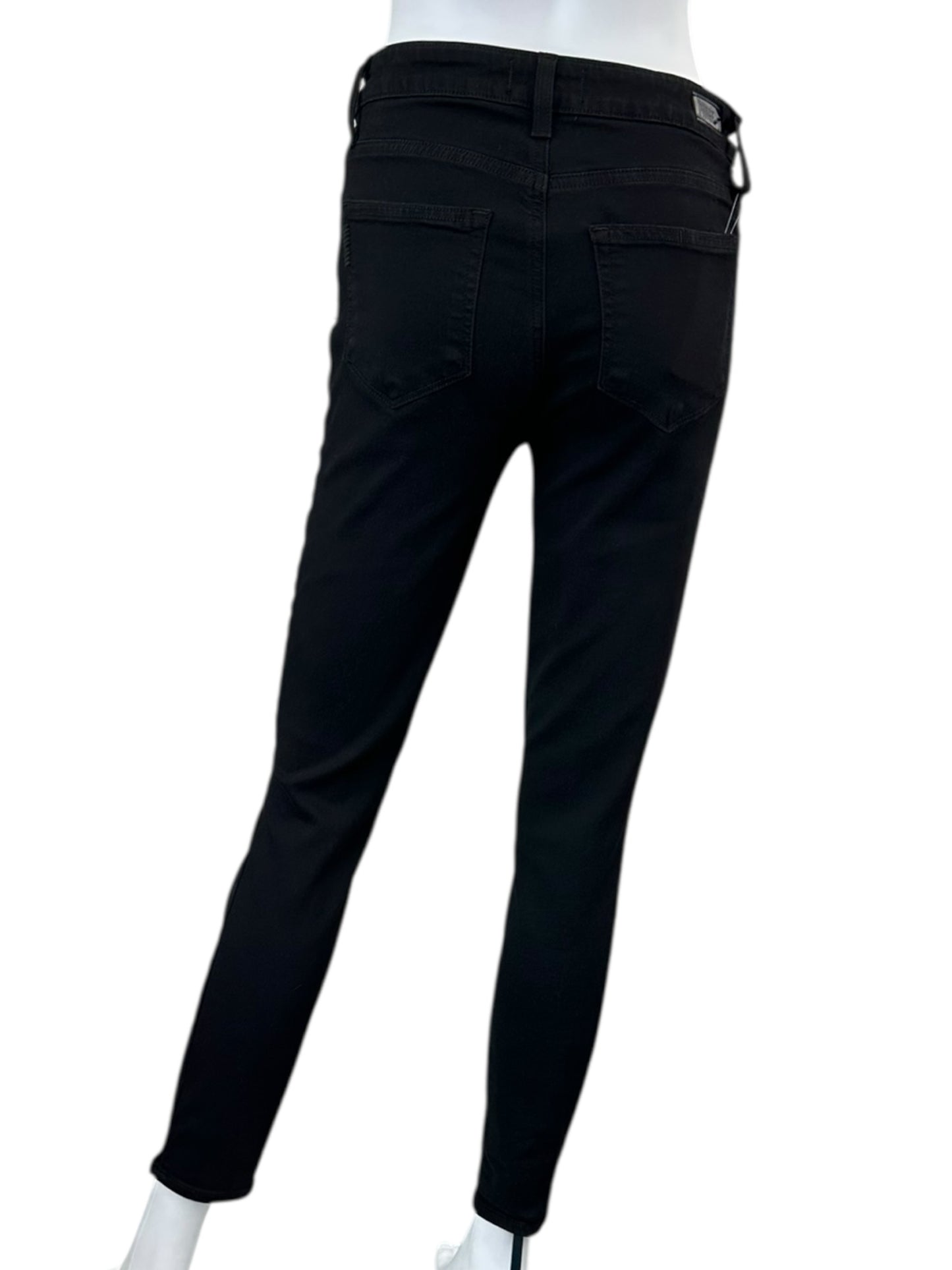 PAIGE Black Hoxton Ankle Jeans Size 27