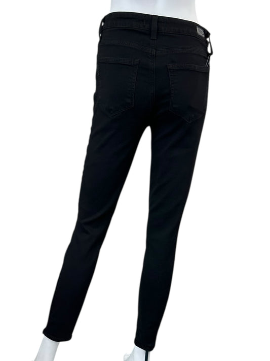 PAIGE Black Hoxton Ankle Jeans Size 27