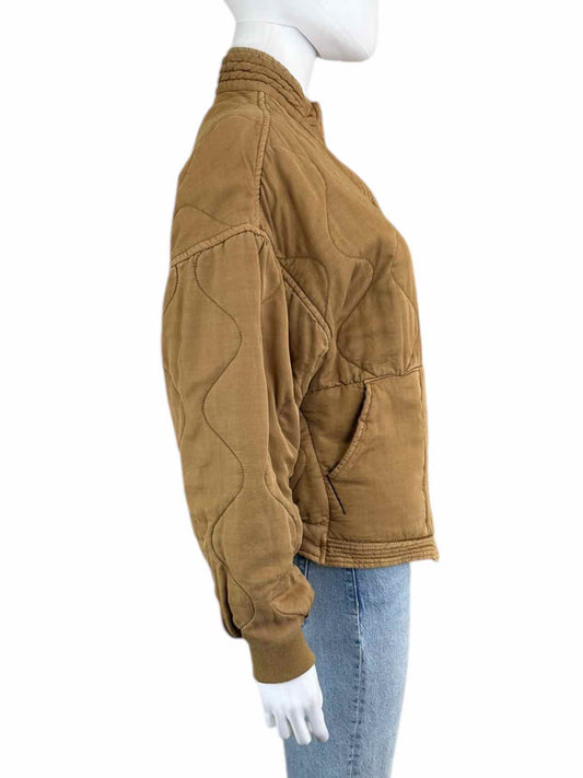 blank nyc Brown Quilted Jacket Size XS