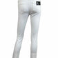 PAIGE NWT White Skyline Ankle Peg Jean Size 24