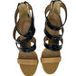 Tory Burch Danielle Caged Leather Sandal Pumps Size 8.5
