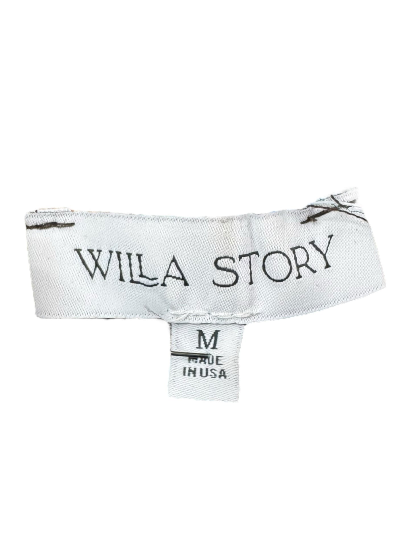 Willa Story Brushstroke Cates Blouse Size M