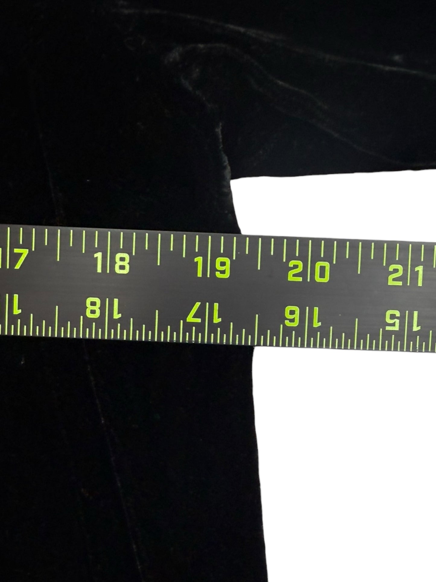 Johnny Was Black Velvet Embroidered 2 PC Knit Set Size M