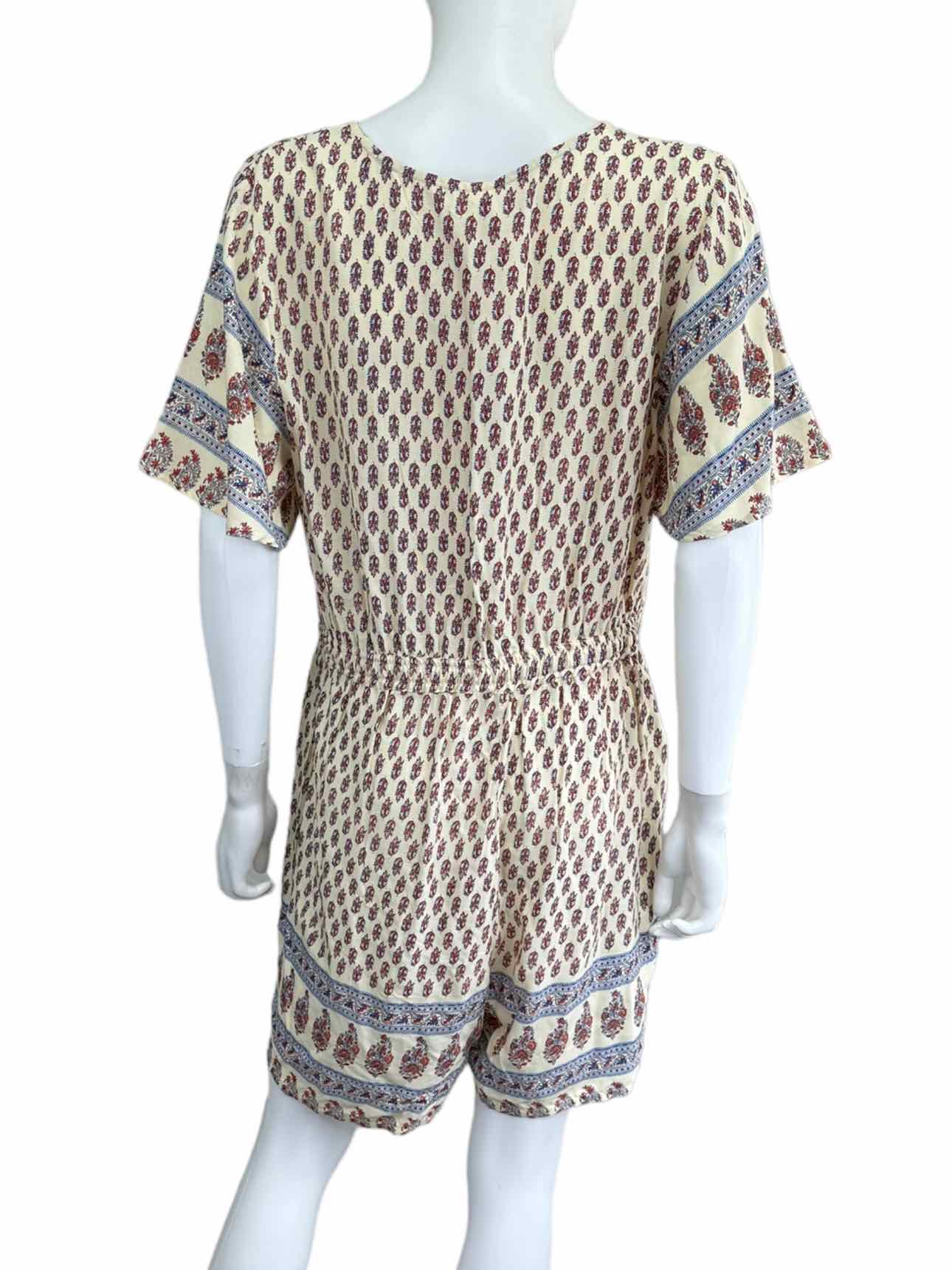 RAGA NWT Paisley Printed Romper Size L