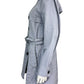 cabi Pastel Blue TANNER Trench Coat Size M