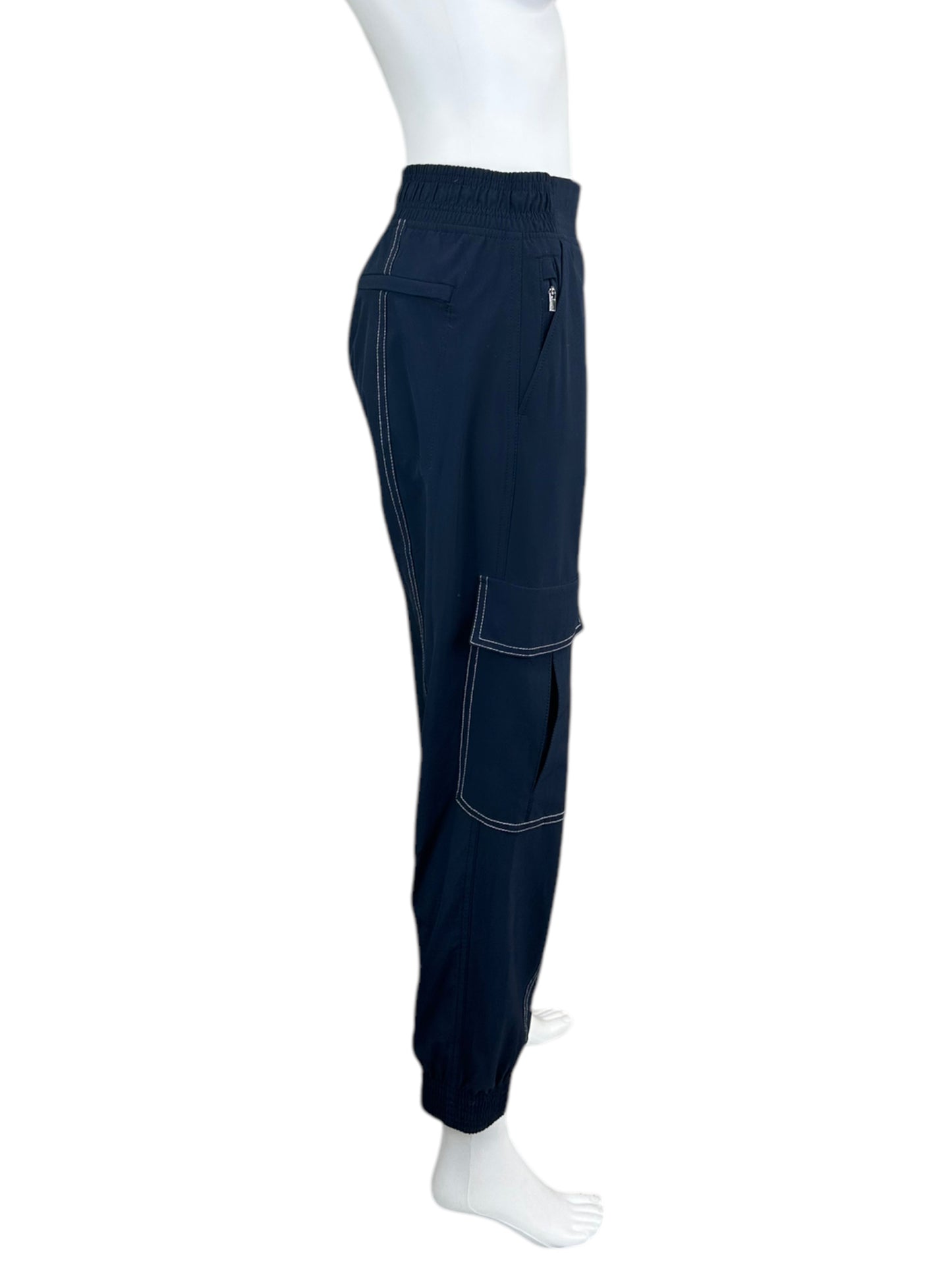 ATHLETA Navy Blue Chelsea Utility Joggers Size 8