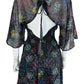 Free People NWT Navy Floral Mini Dress Size XS