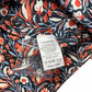 SUR LA VAGUE Coral Printed Blouse Size 0