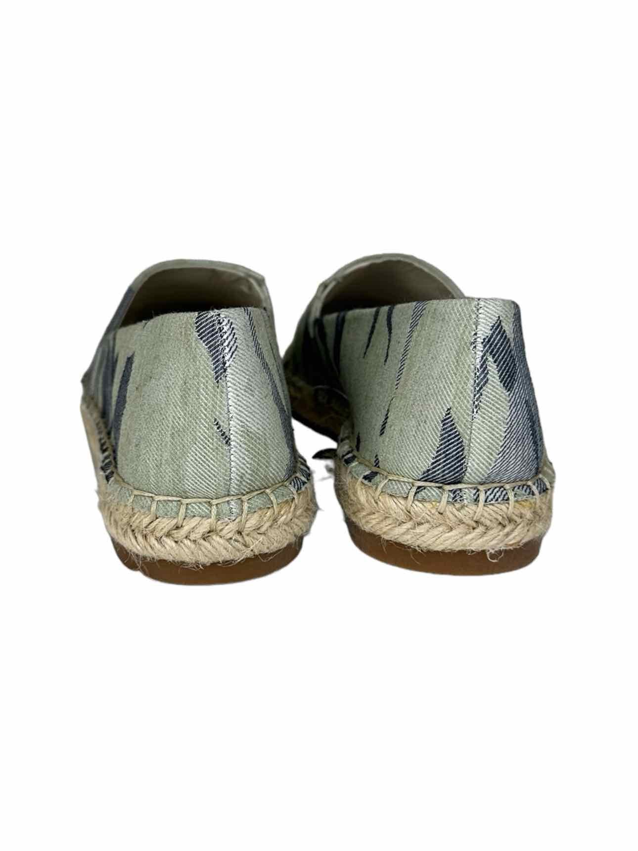 sanctuary NWT Green Camouflage HAVANA Espadrille Flats Size 7.5