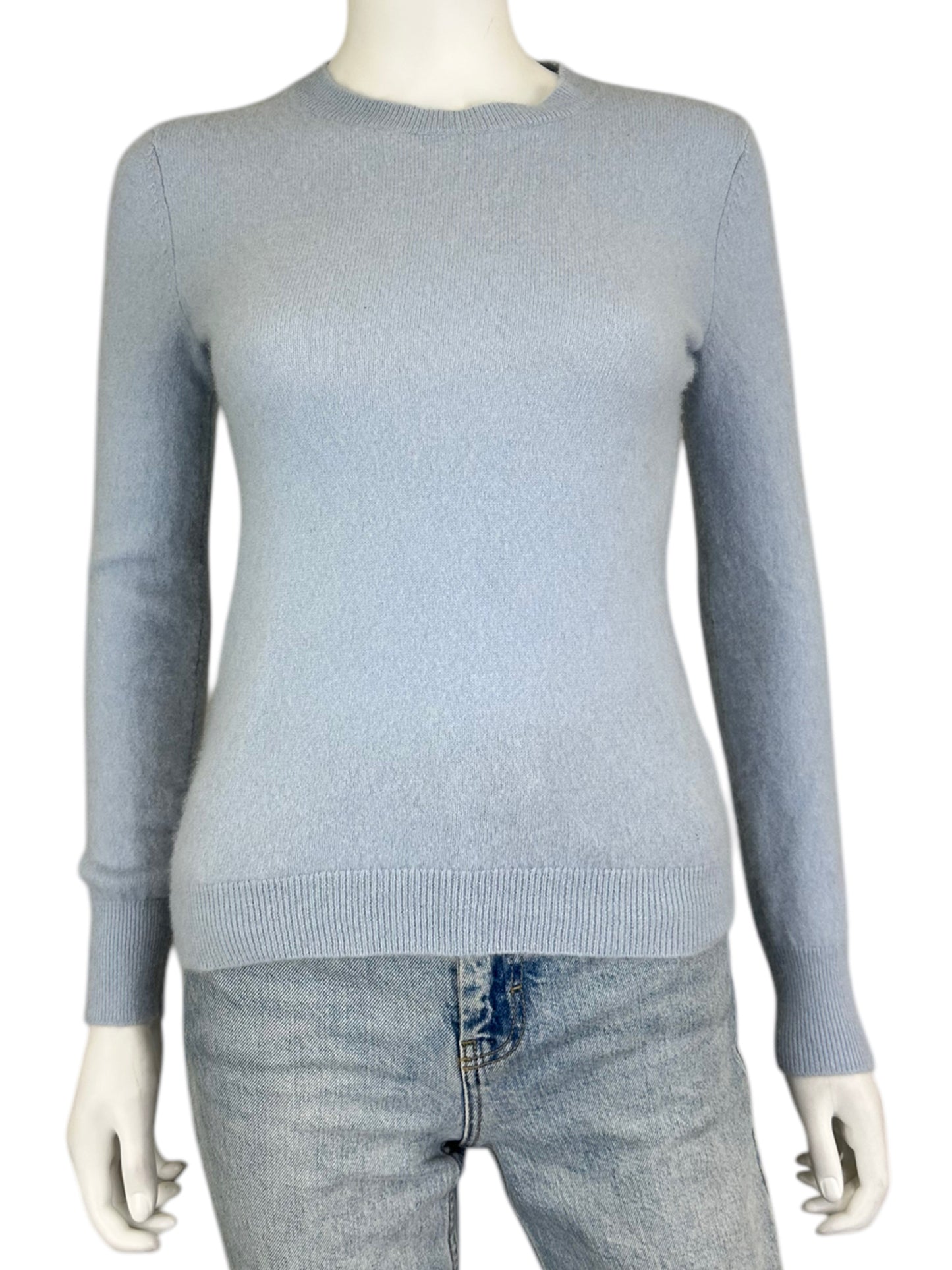 ANTONIO MELANI Blue Cashmere Sweater Size S