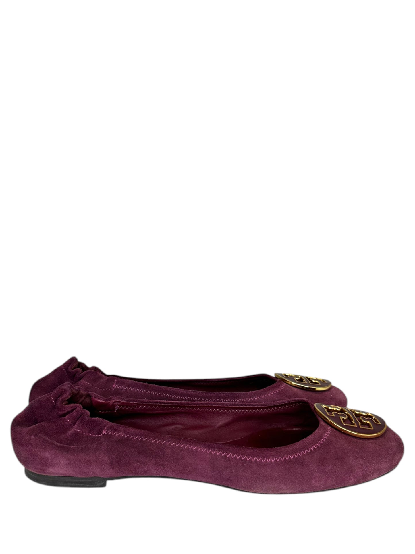 Tory Burch Purple Suede Flats Size 8