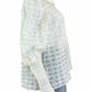 maeve Sheer Cream Plaid Button-Down Size L