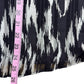 joie Black Burnout Print Blouse Size M