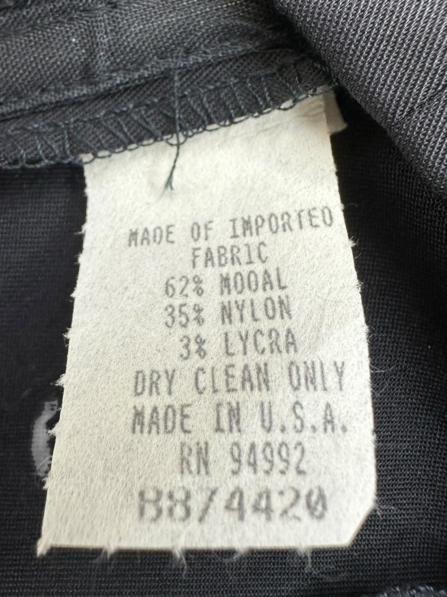 Vintage NWT Black Strapless Blouse Size M