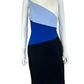 White House Black Market NWT Color Block Knit Dress Size 8