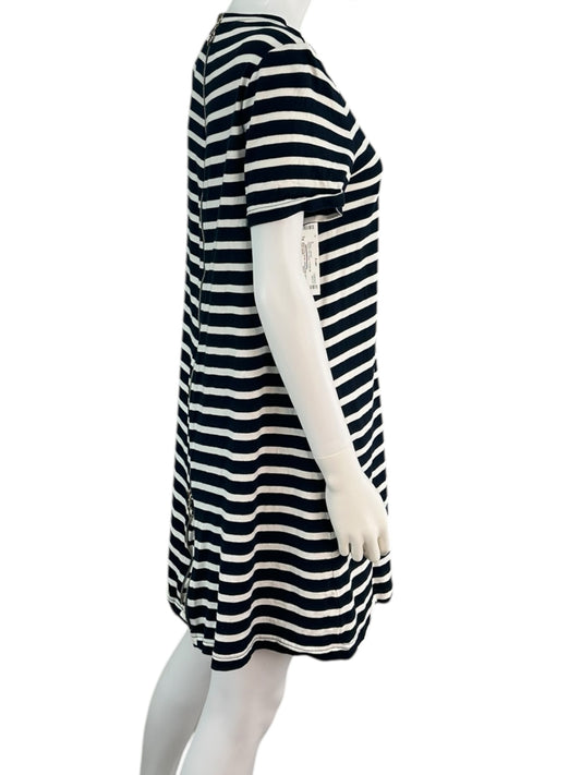 Kate Spade Navy Striped Casual Dress Size M