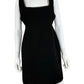 AVEC LES FILLES NWT Black Tweed Cutout Dress Size L
