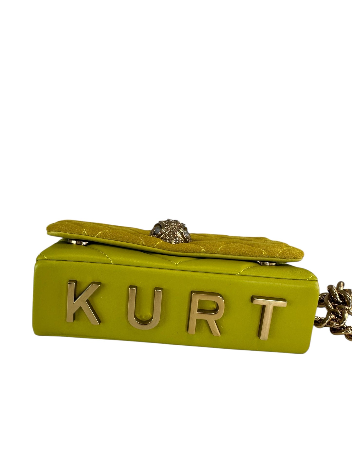 Kurt Geiger Mustard 'The Kensington' Designer Handbag