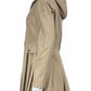 Calvin Klein Tan Hooded Trench Coat Size S