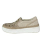 Johnny Was Tan Embroidered Cecilia Slip-on Sneakers Size 8.5