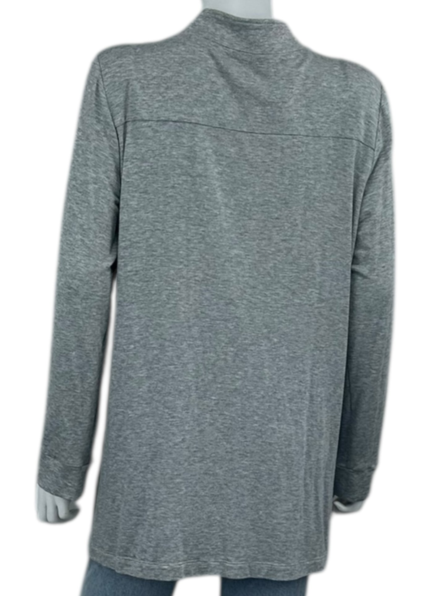 EILEEN FISHER Gray Knit Casual Jacket Size M